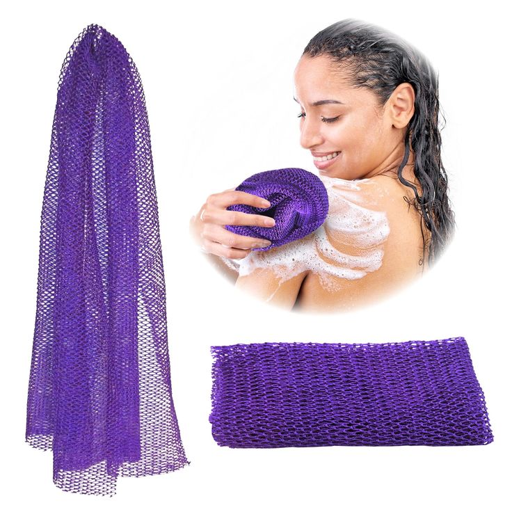 African Skincare Bundle – Authentic Net Sponge & Pure Black Soap